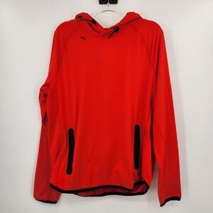 American Eagle Active Extreme Flex Mens Hoodie Sweatshirt Size Large Red
